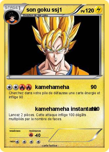 Pokemon son goku ssj1