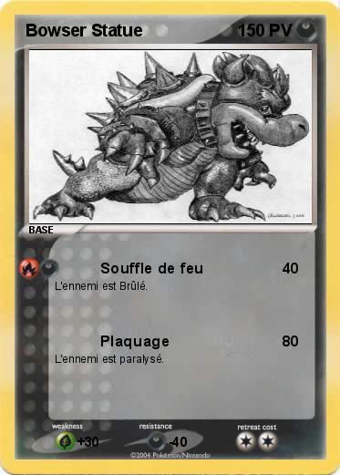 Pokemon Bowser Statue