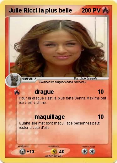 Pokemon Julie Ricci la plus belle