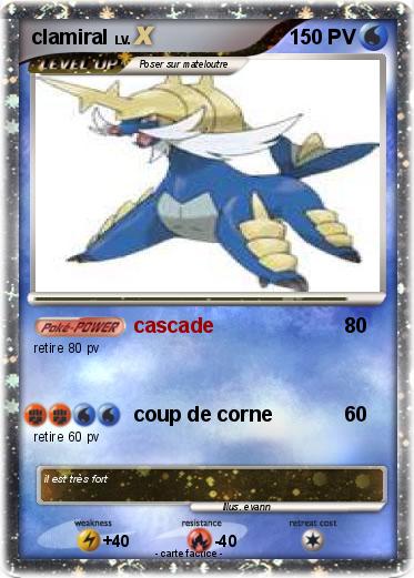 Pokemon clamiral