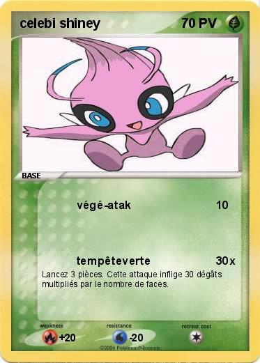 Pokemon celebi shiney