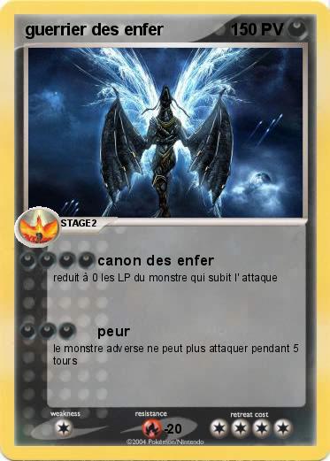 Pokemon guerrier des enfer