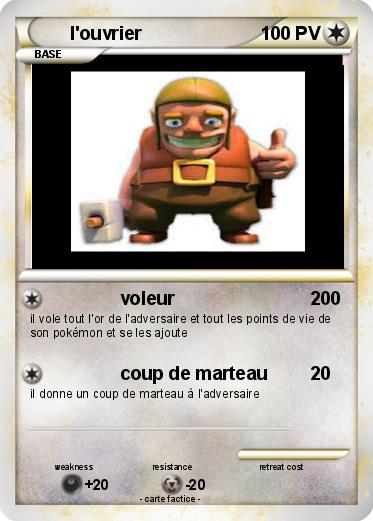 Pokemon l'ouvrier
