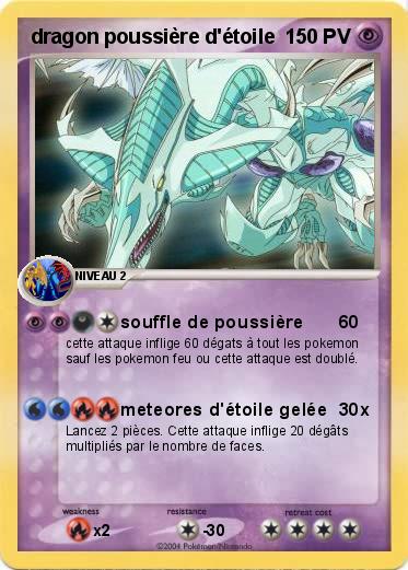 Pokemon dragon poussière d'étoile