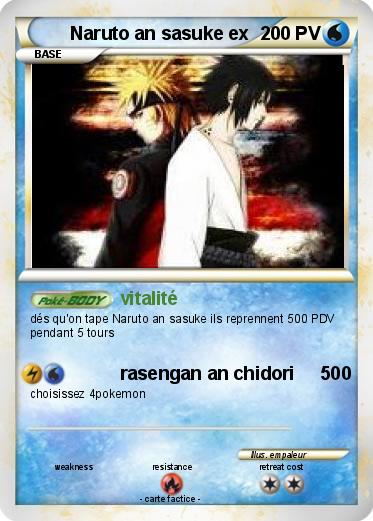 Pokemon Naruto an sasuke ex