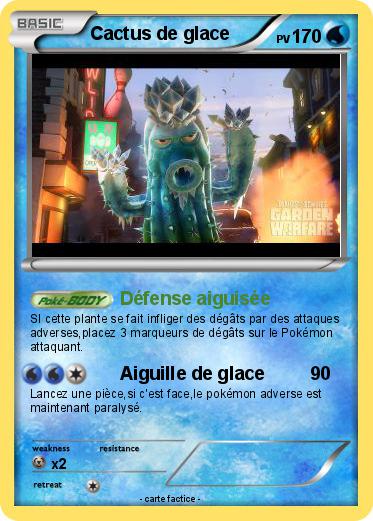 Pokemon Cactus de glace