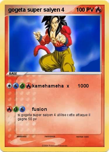 Pokemon gogeta super saiyen 4