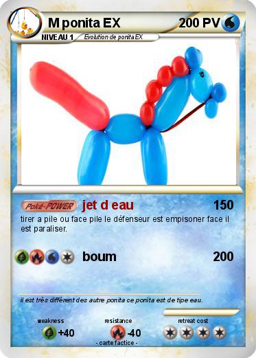 Pokemon M ponita EX