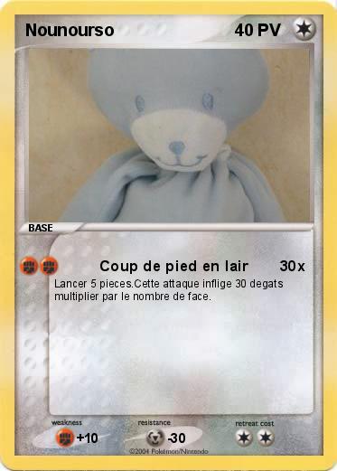 Pokemon Nounourso                                      