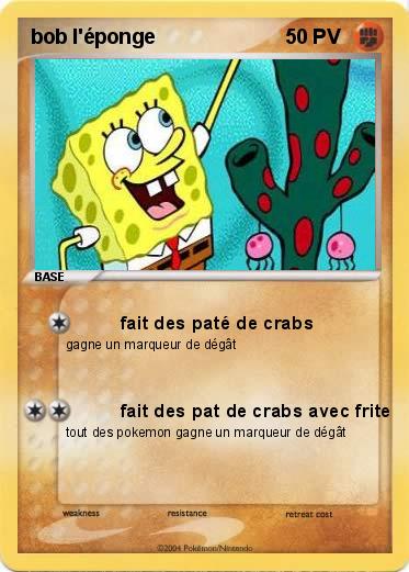 Pokemon bob l'éponge