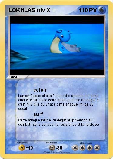 Pokemon LOKHLAS niv X
