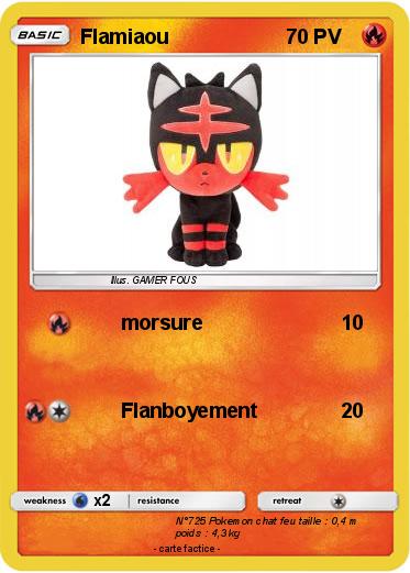 Pokemon Flamiaou