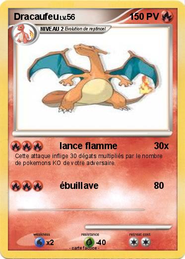 Pokemon Dracaufeu