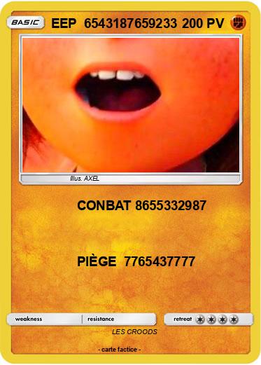 Pokemon EEP  6543187659233