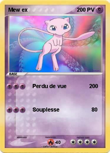 Pokemon Mew ex
