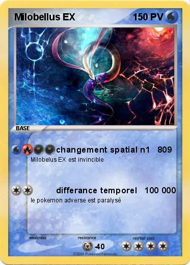 Pokemon Milobellus EX