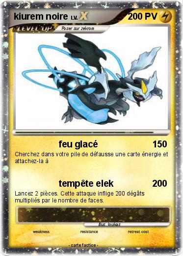 Pokemon kiurem noire