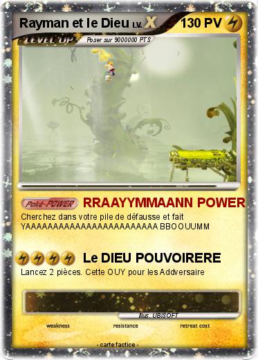 Pokemon Rayman et le Dieu