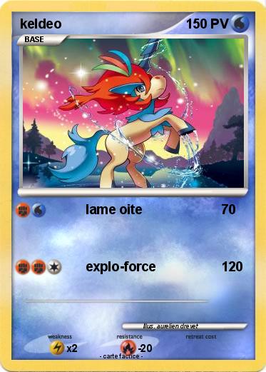 Pokemon keldeo