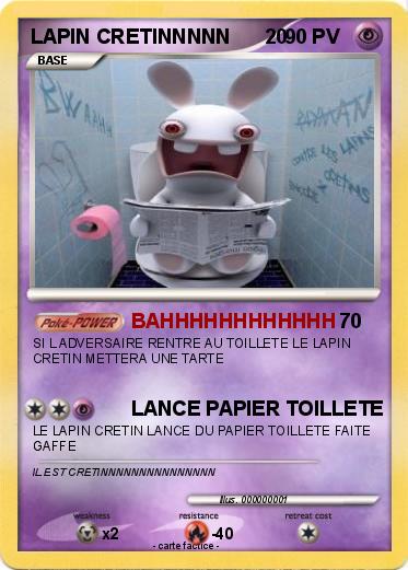 Pokemon LAPIN CRETINNNNN      20