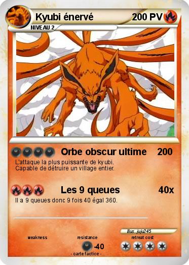 Pokemon Kyubi énervé