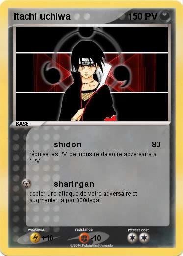 Pokemon itachi uchiwa