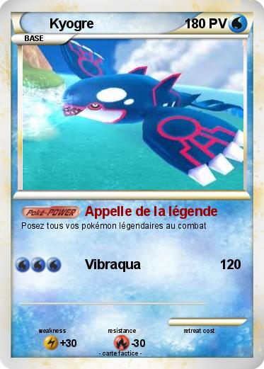 Pokemon Kyogre