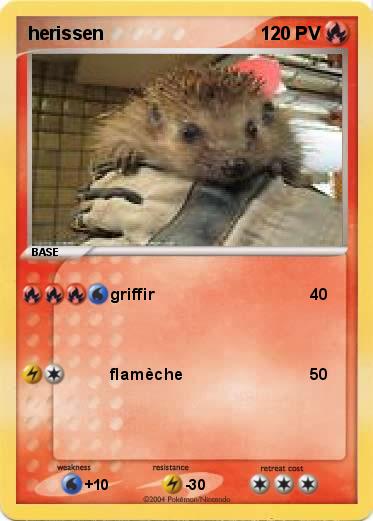 Pokemon herissen