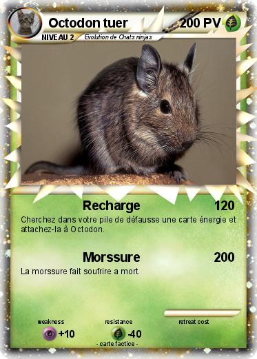 Pokemon Octodon tuer