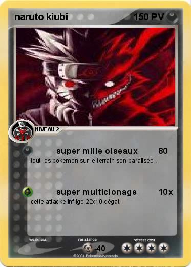 Pokemon naruto kiubi