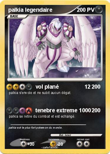 Pokemon palkia legendaire