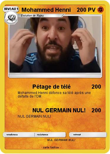 Pokemon Mohammed Henni