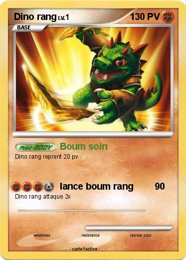 Pokemon Dino rang