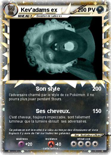 Pokemon Kev'adams ex