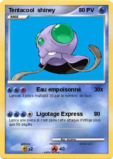 Pokemon Tentacool  shiney