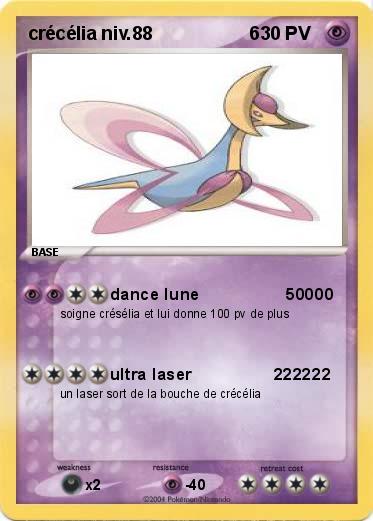 Pokemon crécélia niv.88                   6