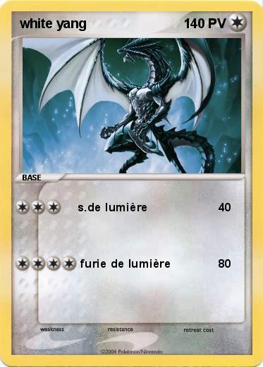 Pokemon white yang