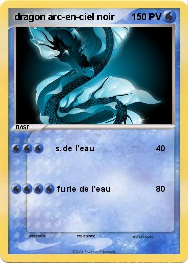 Pokemon dragon arc-en-ciel noir
