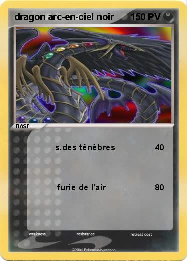 Pokemon dragon arc-en-ciel noir