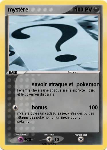 Pokemon mystére