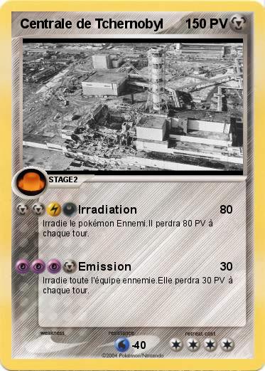 Pokemon Centrale de Tchernobyl