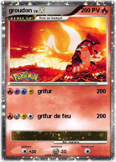 Pokemon groudon