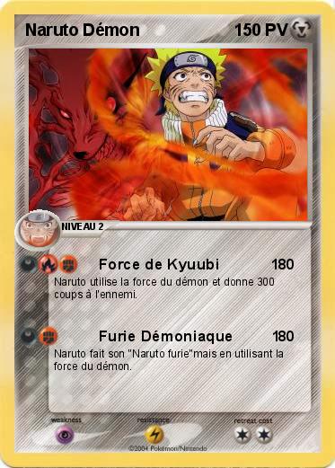 Pokemon Naruto Démon