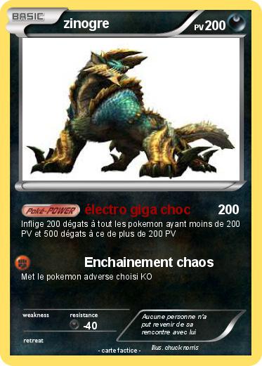 Pokemon zinogre