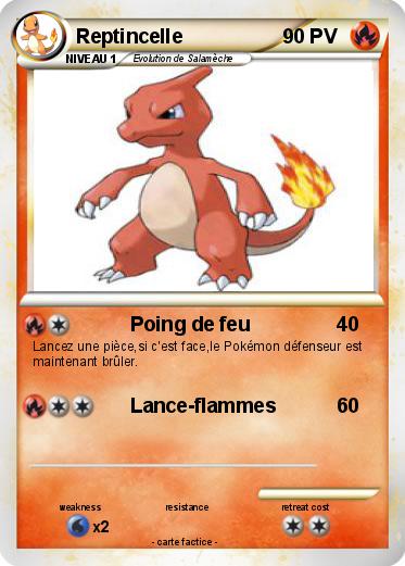 Pokemon Reptincelle