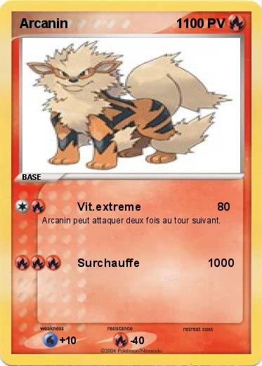 Pokemon Arcanin                              1