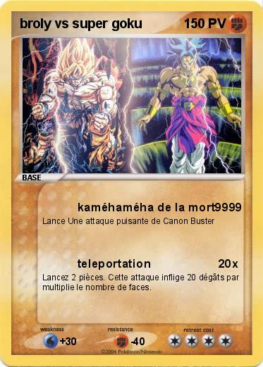 Pokemon broly vs super goku