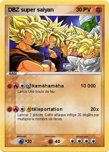 Pokemon DBZ super saiyan