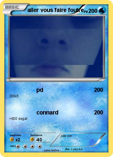 Pokemon aller vous faire foutre