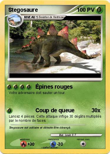 Pokemon Stegosaure